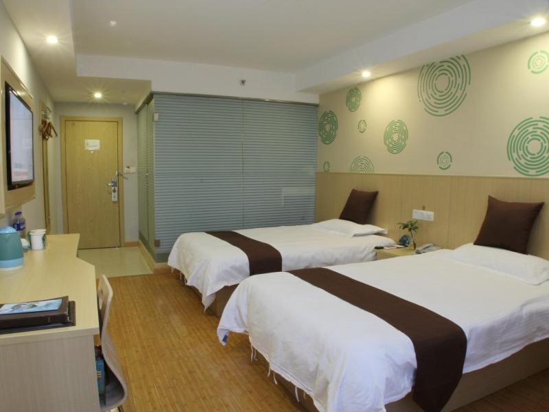 Greentree Inn Shanghai Gucun Park Express Hotel Exterior foto